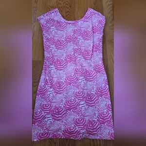 Lilly Pulitzer Westerly Oh Cabana Boy Pink Umbrella Dress 76409 Medium